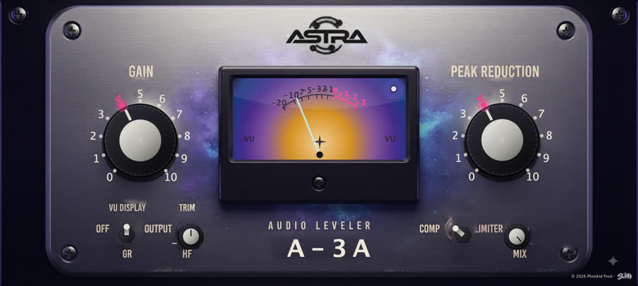 Panel del leveler Astra A-3A